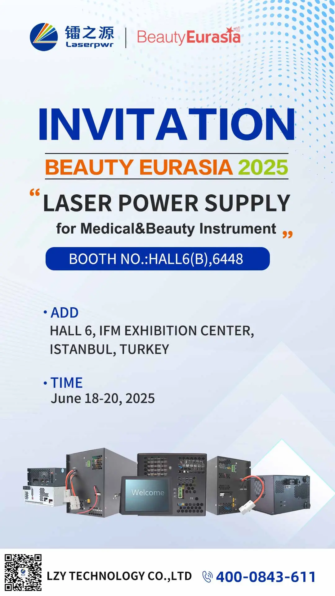 In June, LZY went to Türkiye Beauty Exhibition!(pic1)