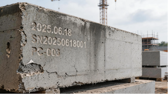 Cement Laser Marking: One Mark, Lifetime Traceability(pic2) Cement Laser Marking: One Mark, Lifetime Traceability(pic2)