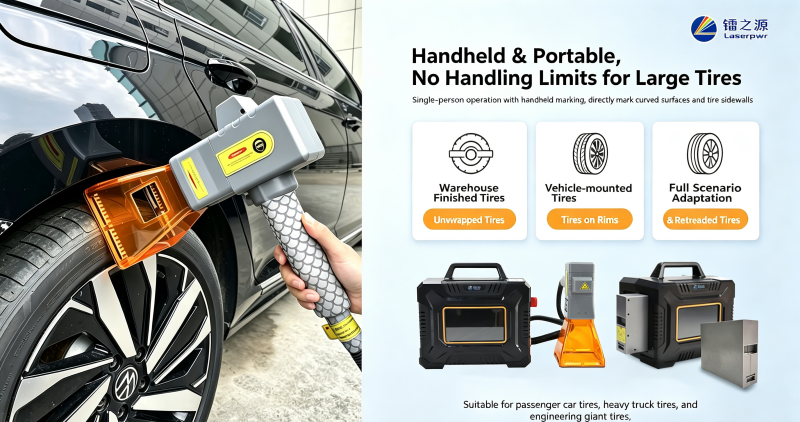 Tire-Specific Handheld Laser Marking Machine Redefining the Full-Process Tire Traceability Identification System(pic3) Tire-Specific Handheld Laser Marking Machine Redefining the Full-Process Tire Traceability Identification System(pic3)