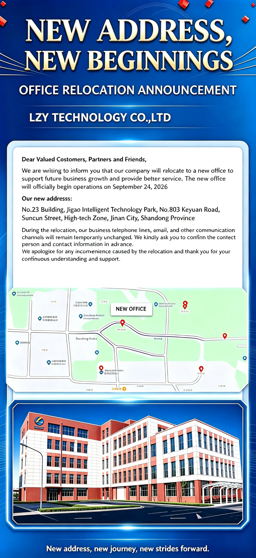 Relocation Announcement: LZY moves to a new location(pic1)